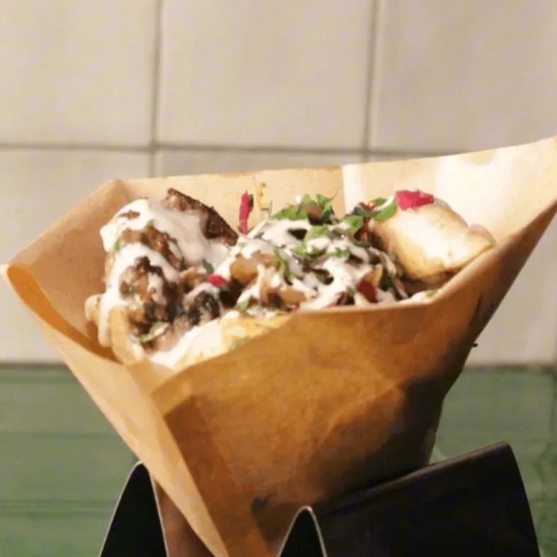 Pita de falafel
