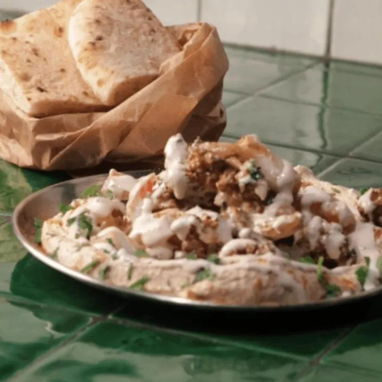 Hummus Balagan con coliflor